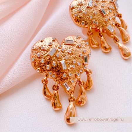 ZARA Серьги "Тающее сердце"