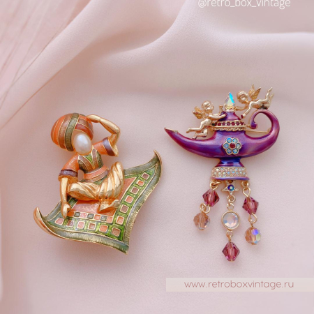 JOAN RIVERS Брошь «Старик Хоттабыч»