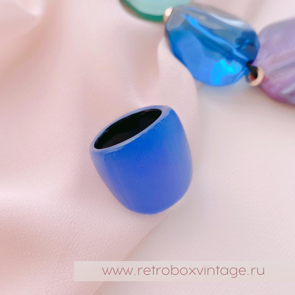 ALEXIS BITTAR Кольцо «Люцит виолетта»