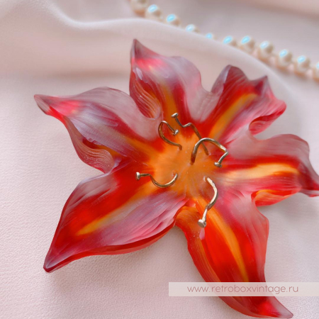 ALEXIS BITTAR Брошь «Аленький цветочек»