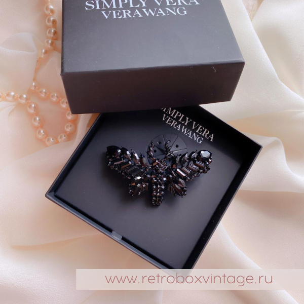 VERA WANG Брошь «Легкость мотылька»