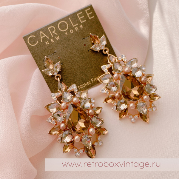 CAROLEE Серьги "Роскошная Жозефина"