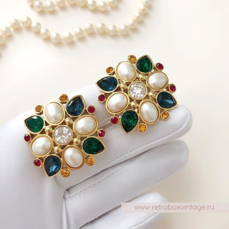 MONET Клипсы «Мальтийская роскошь»