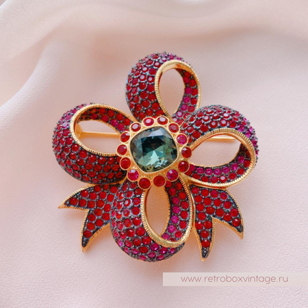 JOAN RIVERS Брошь «Бант-клевер» joan rivers