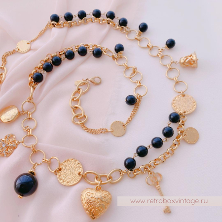 JOAN RIVERS Ожерелье «Ключ от сердца»