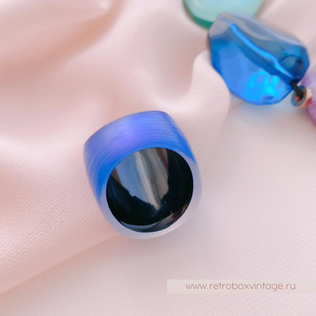 ALEXIS BITTAR Кольцо «Люцит виолетта»