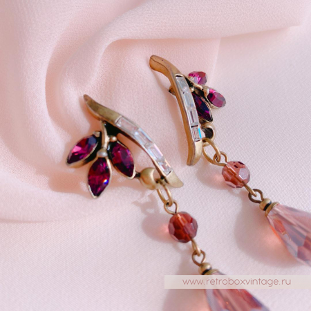 SWEET ROMANCE Серьги «Джульетта: аметист»