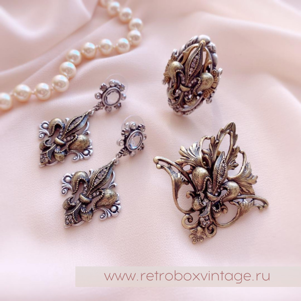 SWEET ROMANCE Кольцо «Флер де лис - королевская лилия»