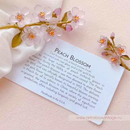 MICHAEL MICHAUD Браслет «Нежная весна: цветущий персик»