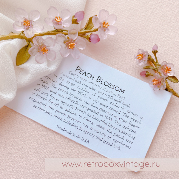 MICHAEL MICHAUD Браслет «Нежная весна: цветущий персик»