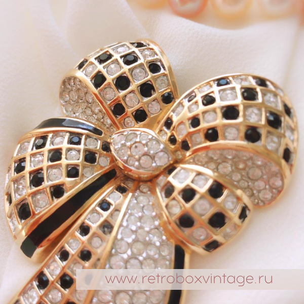 SWAROVSKI Брошь «Бант»