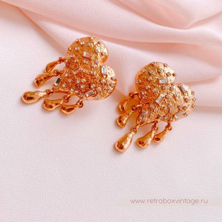 ZARA Серьги "Тающее сердце"