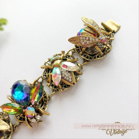 SWEET ROMANCE Браслет «Радужные пчелки» размер 8-9