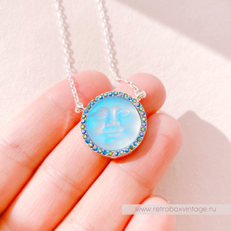 KIRKS FOLLY Ожерелье "Маленькая голубая луна: серебро" KIRKS FOLLY Ожерелье "Маленькая голубая луна: серебро"