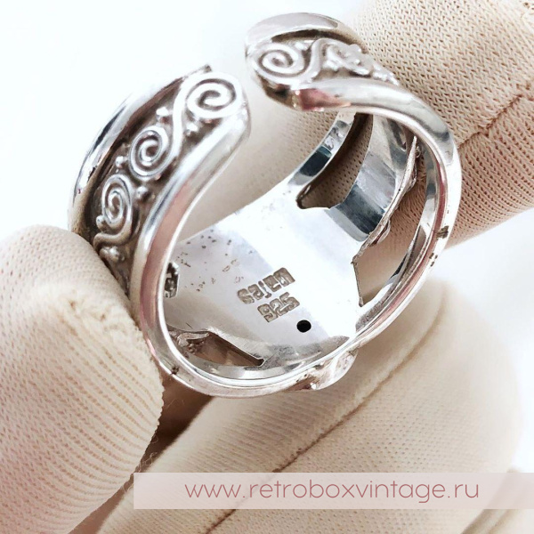 SAJEN Кольцо «Голубая богиня» стерлинг 925