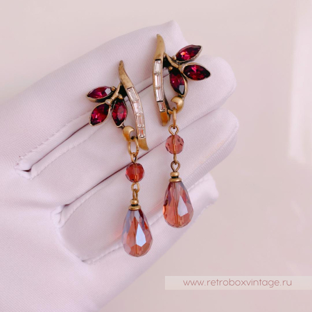 SWEET ROMANCE Серьги «Джульетта: аметист»