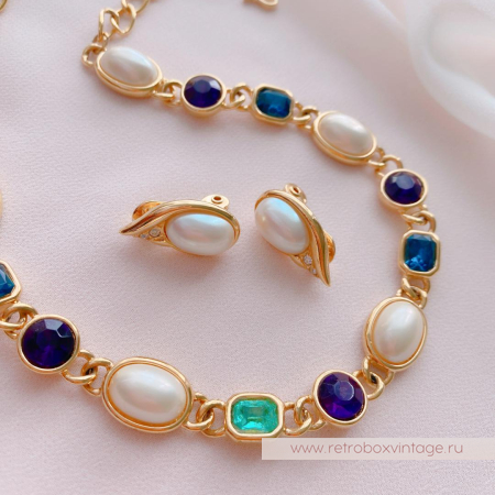 TRIFARI Ожерелье «Секрет морской царицы»