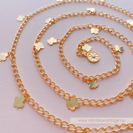 SWEET ROMANCE Цепь «Золотой клевер»