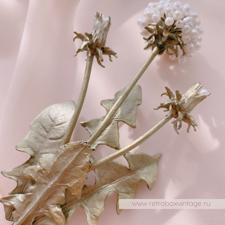 MICHAEL MICHAUD Брошь «Одуванчик» эксклюзивная коллекция