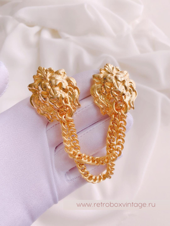 ANNE KLEIN Брошь-шатлен «Светская львица»