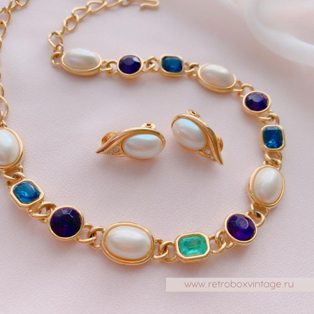 TRIFARI Ожерелье «Секрет морской царицы»