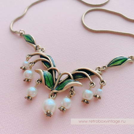 SWEET ROMANCE Колье «Жемчужные ландыши» SWEET ROMANCE Колье «Жемчужные ландыши»