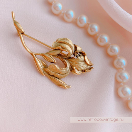 NGA / NATIONAL GALLERY OF ART Брошь «Нежный ирис»