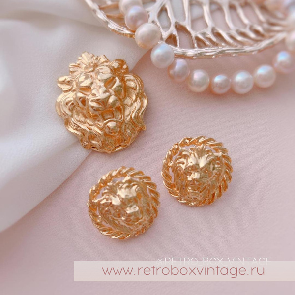 ANNE KLEIN Клип для платка «Король-лев» ANNE KLEIN Клип для платка «Король-лев»