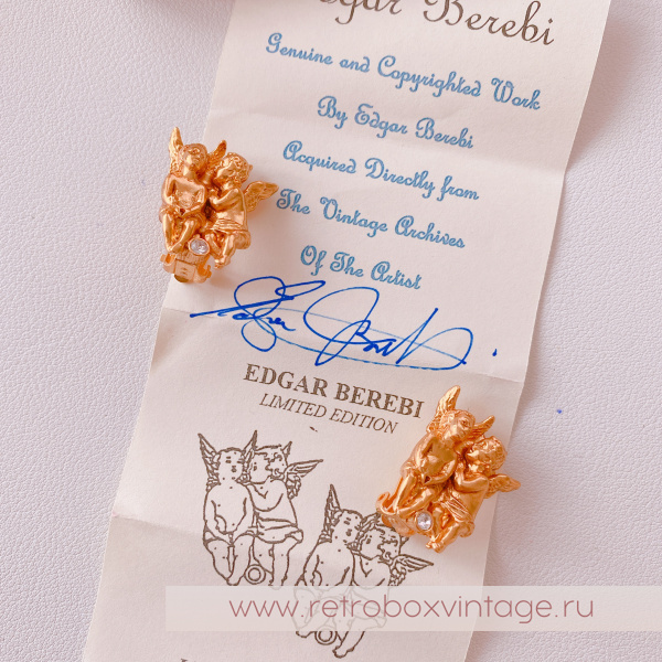 EDGAR BEREBI Клипсы "Два ангела: маленькие секреты"