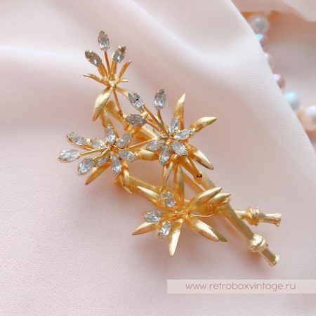 VENDOME Брошь «Цветущий бамбук» VENDOME Брошь «Цветущий бамбук»